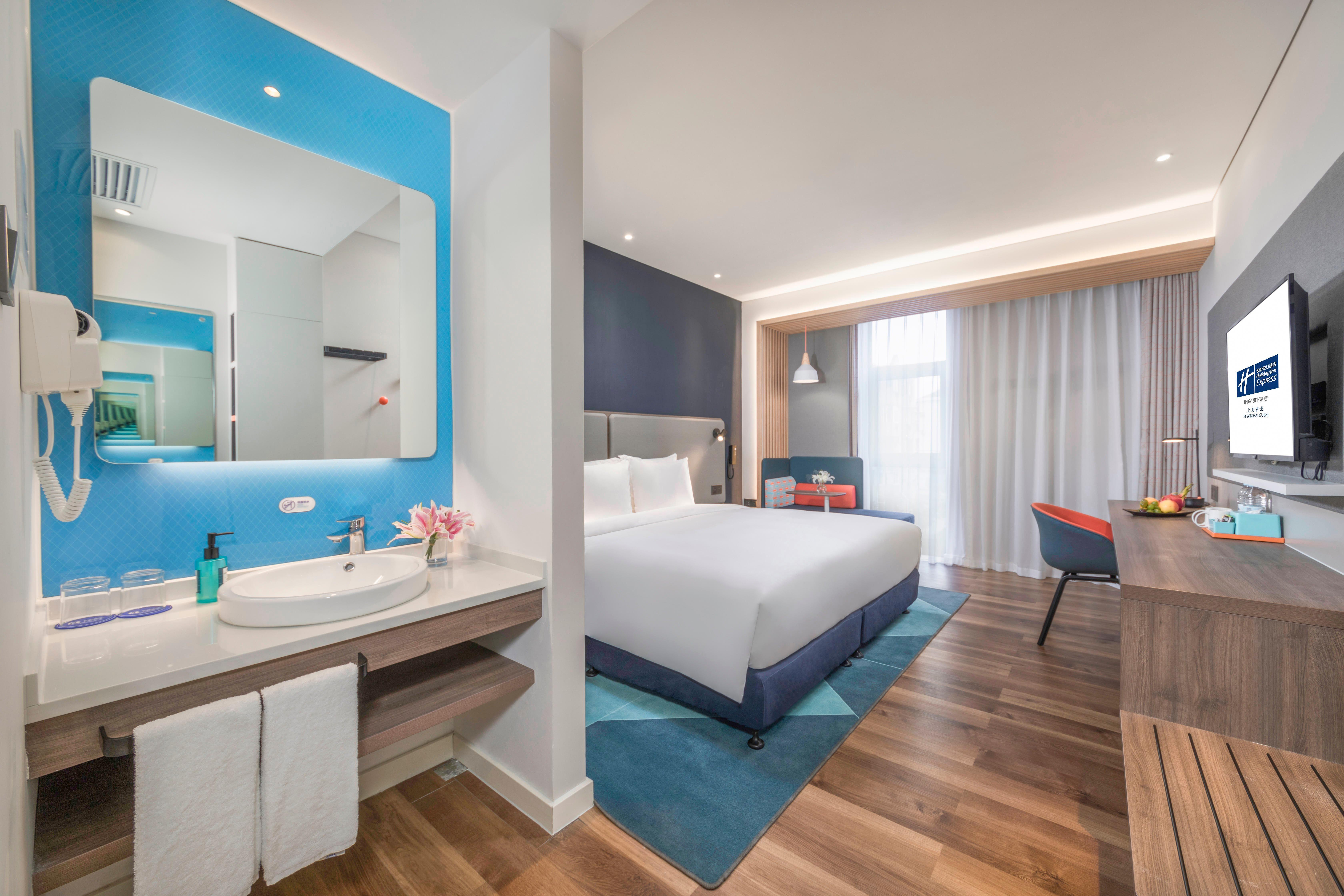 Holiday Inn Express Shanghai Gubei By Ihg Exterior foto